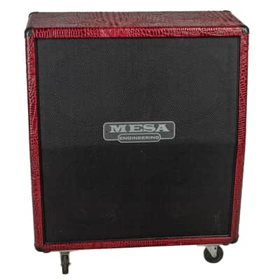 Used Mesa Boogie 4X12 4FB Antique Red Crocodile image 1