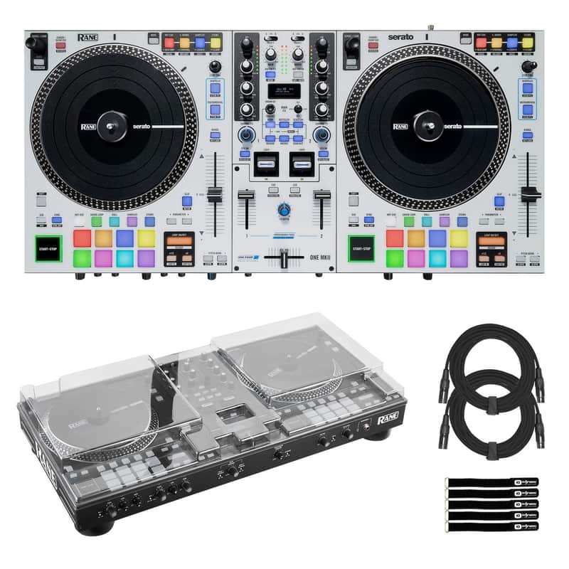 Rane ONE MKII Professional 2 Channel Stems Motorized DJ Controller w Cover image 1