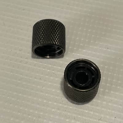 2000's Ibanez RG5EX1 RG Series Guitar Powder Cosmo Dome Plastic Metal Knob Set Push On image 2