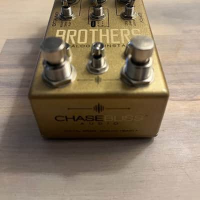 Chase Bliss Audio Brothers Analog Gain Stage 2017 - 2018 - Gold image 2