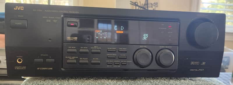 JVC Vintage JVC RX-778V Audio Video Control Receiver (1999) 1999 image 1