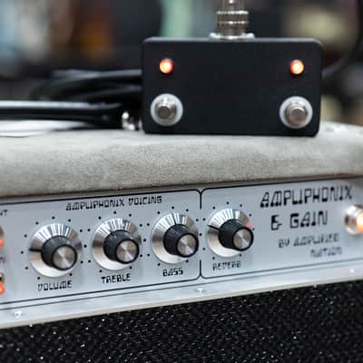 Amplified Nation Ampliphonix & Gain 50W Combo w/ Half Power Switch –Silver Suede image 4