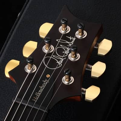 Paul Reed Smith (PRS) 2020 Wood Library Hollowbody II Piezo 10-Top Black Gold Burst Pattern Neck [20 0307130] (05/05) image 12