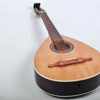 Trembita Kobza Acoustic Guitar 12 string Antique Lute Folk Vihuela Unique Design Travel mandolin image 11