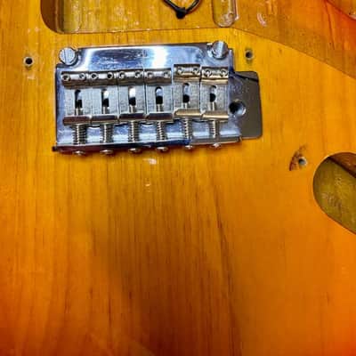 Warmoth Swamp Ash Strat Body Sienna Burst image 3