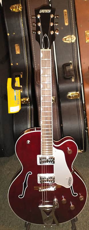 Gretsch G6119T-ET Players Edition Tennessee Rose Electrotone Hollow Body with Bigsby 2021 Dark Cherry Finish image 1