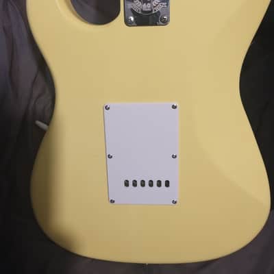 Custom Strat styled locking tuners thick straight neck tremolo image 4