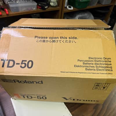Roland V-Drums TD-50X Sound Module w/Mount, Clamp, Manual, Power Cable - Z6I7762 image 5