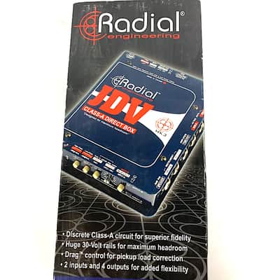 Radial JDV Class-A Super DI Active Direct Box - Mk III image 2