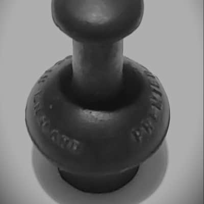 Ultra Rare! 1960s PREMIER RUBBER CYMBAL MOUNT Topper & SEAT * Vintage for Cymbal Stand Arm Mount Holder NOS CLEAN! (Eliminates Wing Nut, sleeve and cup washer)! image 4