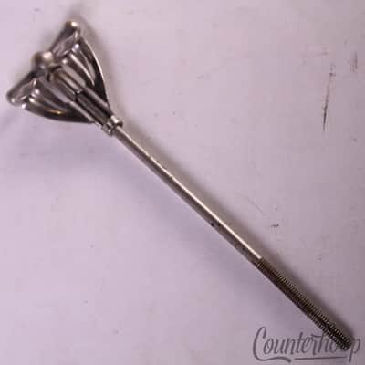 WFL Ludwig Bass Drum Long Bow-Tie Tension T-Rod+Claw 7.5"Nickel Club-Date 50s US image 3