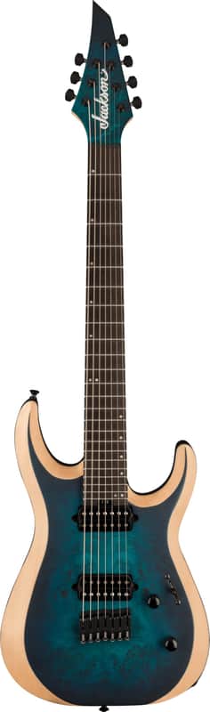 Mint Jackson Pro Plus Series DK Modern MDK7P HT Chlorine Burst Ebony Fingerboard image 1