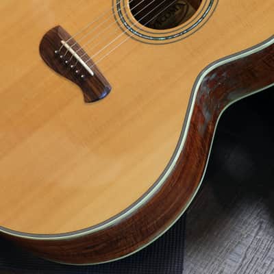 Tacoma JK50C Koa Sitka Acoustic Guitar Natural + OHSC image 6