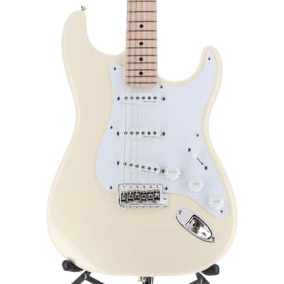 Fender Certified Pre-Owned Eric Clapton Stratocaster, Maple Fingerboard, Olympic White (F5) (96685) image 1
