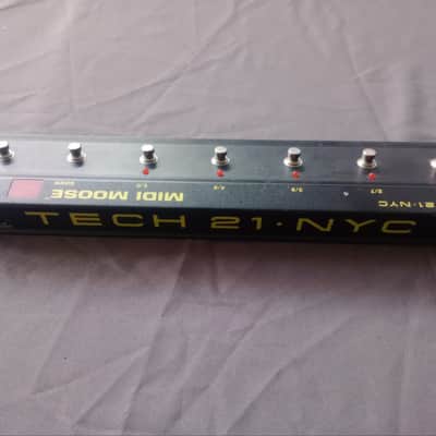 Tech 21 Midi Moose Black 7 Button pedal *** FREE SHIPPING *** image 6