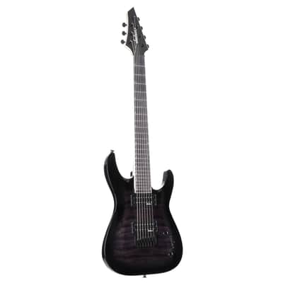 Jackson JS Series Dinky Arch Top JS22Q-7 DKA HT AM Transparent Black Burst - Electric Guitar image 1