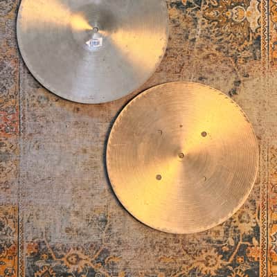 Zildjian QUICK BEAT 14” Hihats ULTRA CRISP TIGHT Articulate Earlier Version 1198 1395 g NOT $520! image 2