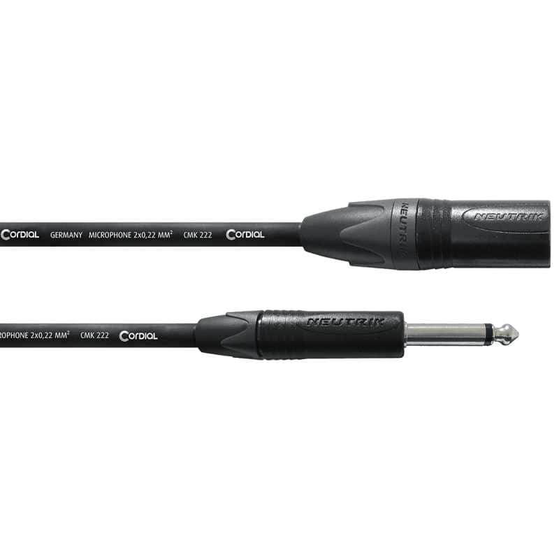 Cordial CPM5MP Câble audio XLR femelle/jack mono 5 m image 1