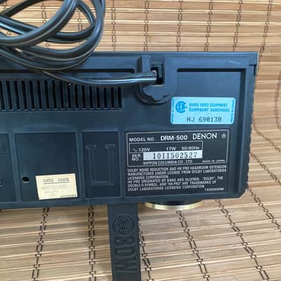 Denon DRM-500 • Stereo Cassette Tape Deck • 1991 made in Japan image 6