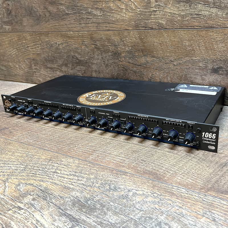 Revive Audio Modified: Dbx 1066 Dual Compressor, Limiter, Gate, Hot Rodded, With Vca Upgrade image 1