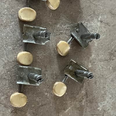 1964 1965 1966 set Fender Musicmaster Duo Sonic Mustang guitar tuners tuning pegs image 6