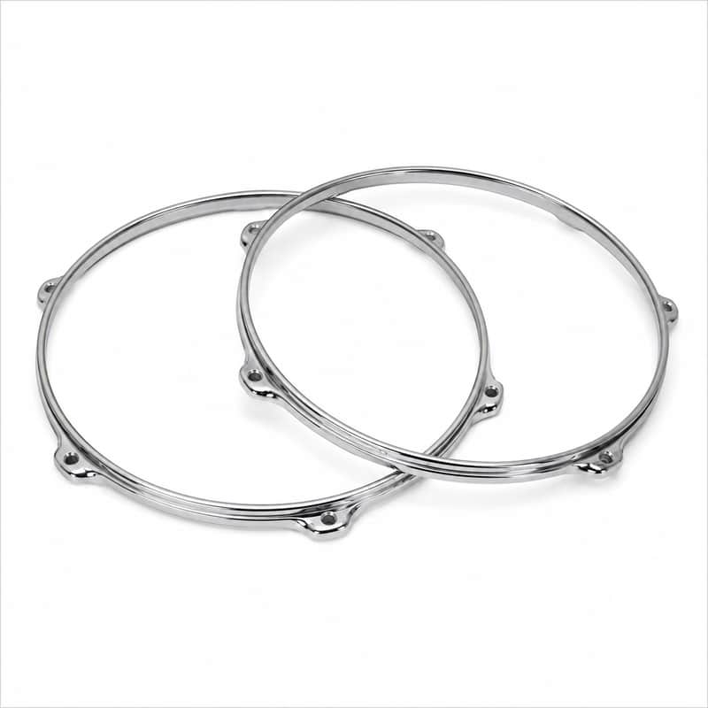 16" Drum Hoop – 5-Lug – Chrome Steel – Set of 2 image 1