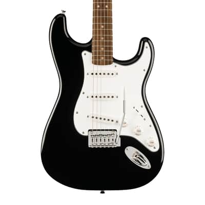 Used Squier Affinity Stratocaster Mustang Micro Pack - Black w/Laurel FB image 2