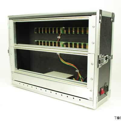 MODULAR WORLD EURORACK CASE 2 tier powered enclosure 84hp 6u synth synthesizer image 1