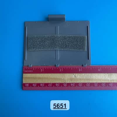 CASIO LK-100 LK-110 Lighting Keyboard OEM Part: Battery Cover Door Gray image 5
