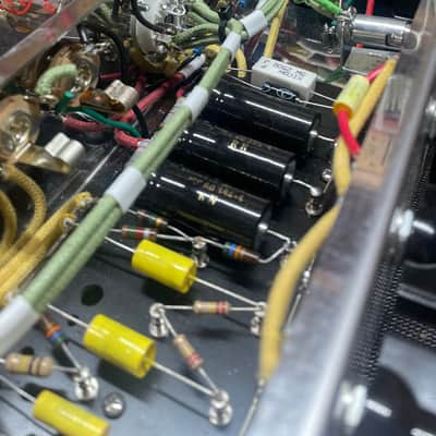 Handwired 5E3 Clone Fender Deluxe Chassis w/tubes image 7