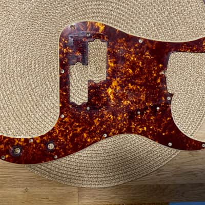 Fender Precision Bass pickguard,Tortoise guard,alu shild 1966-1967 image 2