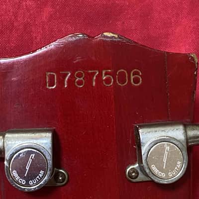 GRECO EG450 CS 1978 Japan Vintage Electric Guitar image 7