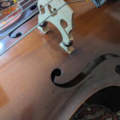 60's Slovenian Double Bass image 2