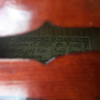 W.E. Hill & Sons / Colin G. Nicholls English Viola c. 1975 16-3/4" 418mm image 9