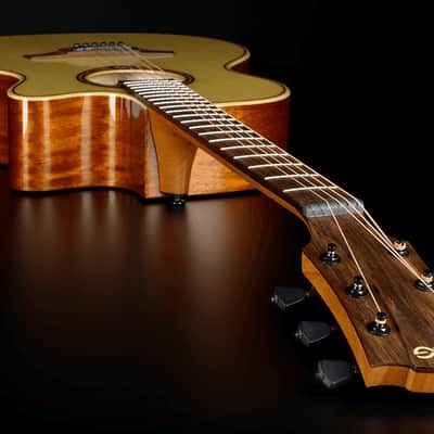 LAG T88ACE Tramontane 88 Auditorium Cutaway Acoustic Electric Natural image 6