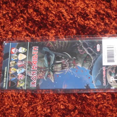 new in package (old stock) A+ Perri's Leather Ltd. / Perri's 12 Pack of Iron Maiden Guitar Picks - Med Gauge - Celluloid Plastic, 351 shape - but slightly curved (LP12-INM1) LP12INM1 image 19