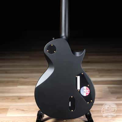 ESP LTD Deluxe EC-1000 LH Left-Handed EMG Guitar – Vintage Black image 8