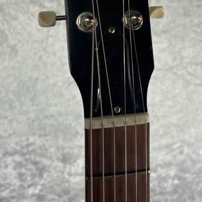 2011 USA Gibson Melody Maker guitar in satin black (excellent refin) image 2
