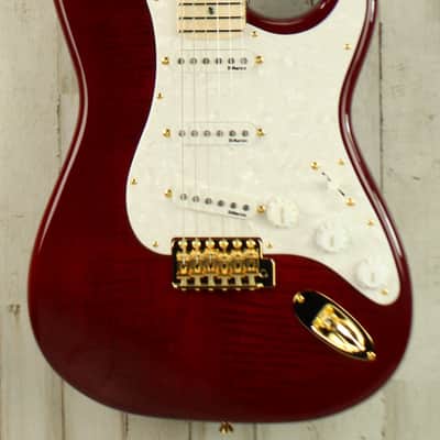 DEMO Fender Richie Kotzen Stratocaster - Transparent Red Burst (804) image 2