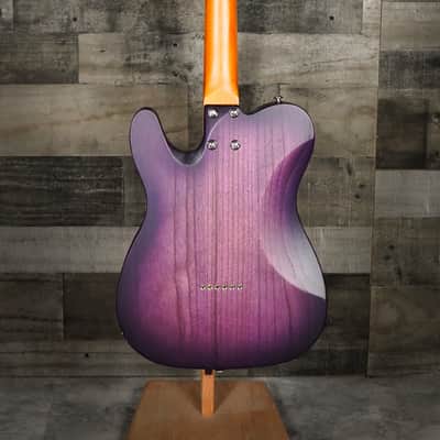Schecter PT Special Electric Guitar - Purple Burst Pearl (667) image 4
