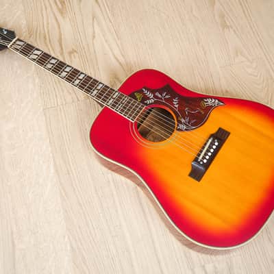 1960s Lyle 680-L Hummingbird Set Neck Vintage Dreadnought Acoustic Guitar Japan w/ Case image 15