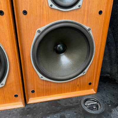 Matched Pair 2x Vintage Celestion Ditton 44 British Hifi Wooden Speakers image 10