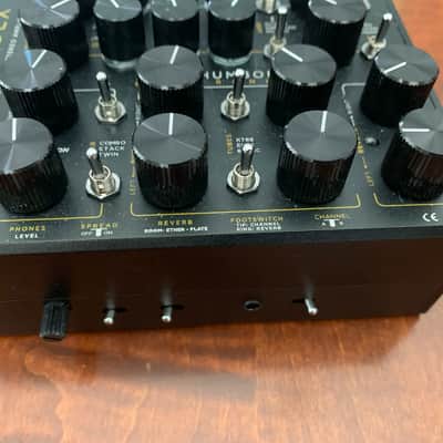 DSM & Humboldt Electronics Simplifier Deluxe Zero-Watt Stereo Guitar Preamp / CabSim / DI 2021 - Black image 11