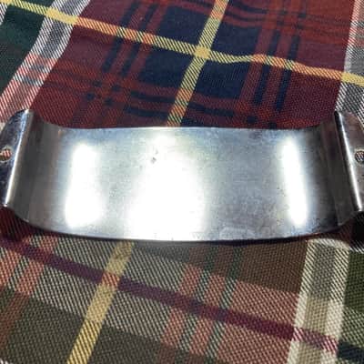 1960s-70s Vintage Fender Jazz Bass Pickup Cover Plate Ashtray Chrome image 4