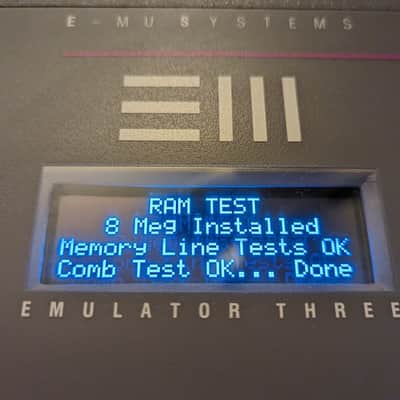 ジャンク品 E-mu E4X EMULATOR サンプラー MATRIXSYNTH: EMU E4X Emulator Turbo Sampler w/ 2GB Hard Drive