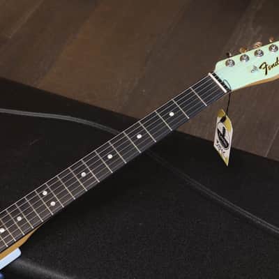 2019 Fender FSR Thinline Telecaster Semi-Hollow Electric Guitar Surf Green + COA OHSC image 8
