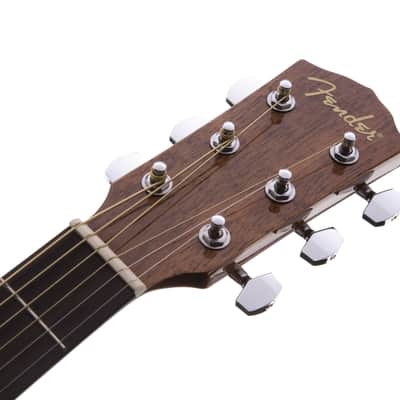 Fender CD-60S Solid Top Dreadnought Acoustic Guitar - All Mahogany Bundle with Hard Case, Tuner, Strap, Strings, Picks, and Austin Bazaar Instructional DVD image 7