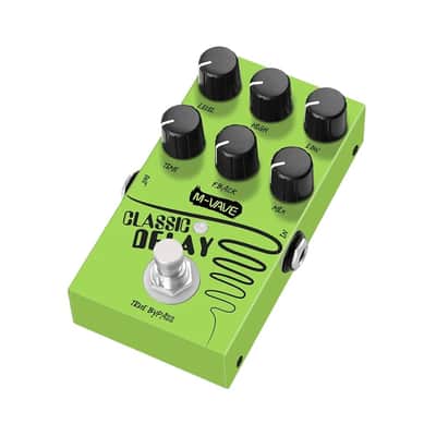 M-vave Classic Delay Effect Pedal for Guitarists with 600ms Delay Time,price include the import duty to US buyer image 2