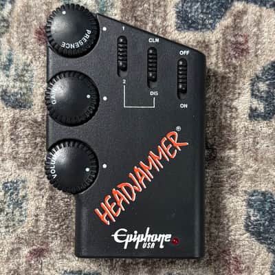 1990s Epiphone Headjammer Vintage Guitar Headphone Amplifier W/ Original Box Paperwork & Headphones! image 3