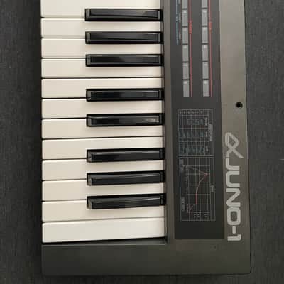 Roland Alpha Juno-1. 49-Key Programmable Polyphonic Synthesizer 1985 - 1988 Black image 3